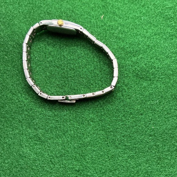 Vintage Rare Oval Thin Pulsar Silver Tone Stainles V220-x007 Dainty Petite Watch main image 7